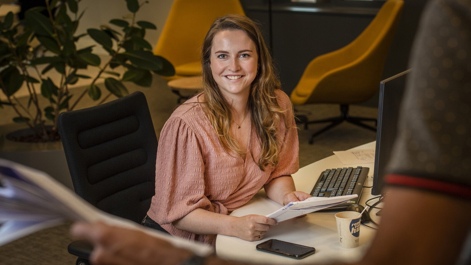 Foto van Anneke Lintjens, projectondersteuner